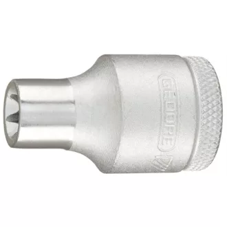   Gedore torx dugókulcs betét 1/2" külső TORX E10 (TX 19 E10) (Format katalógus)