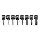 08-712 | Légkulcsfej készlet 1/2" Torx T25-T60 - hosszú 9 db-os Neo