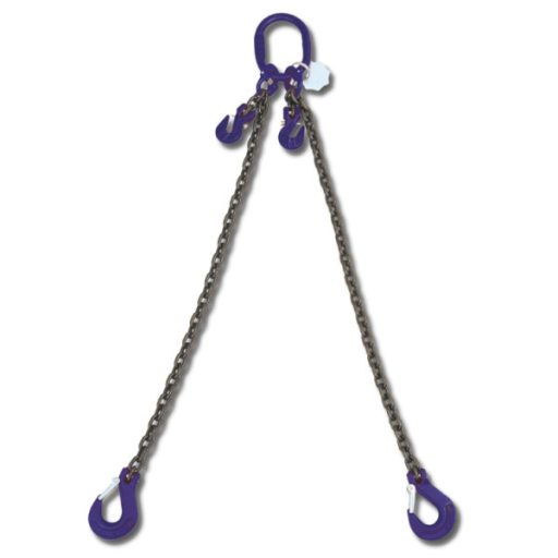 BETA 8097/G10 D6-1 | 8097/G10 D6-1 Rögzítő emelőheveder, 2 karos, közelítő horgokkal és zárral, 10. biztonsági fok