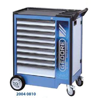 Gedore szerszámkocsi 9 fiókkal (2004 0810)