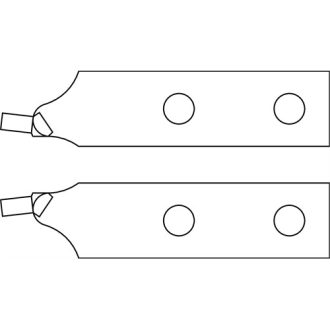Gedore tartalék hegy pár hajlított d 4.5 mm (E-8000 A 61)