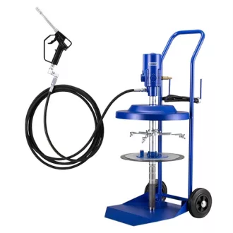   Pressol pneumatikus zsírzó szett kocsival, 25 kg-os tartályhoz (d:310-335 mm)