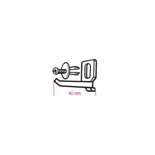 BETA KIT/GPS (KAMPÓ+VE1) | KIT/GPS Akasztó tiplivel és csavarral