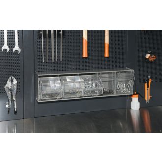   BETA PM/5C | PM/5C 5-tálcás műanyag szerszámtároló
tartóval