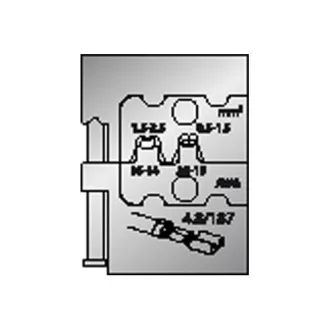   Gedore modulbetét lapos dugaszolt hüvelyekhez 4.8 (8140-10)