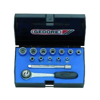 Gedore dugókulcs készlet 1/4" 4-13 mm (D 20 DMU-3)
