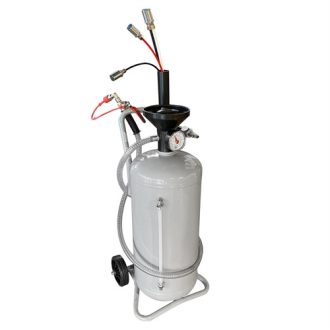   Pressol gurítható pneumatikus fáradtolaj leszívó, 24 literes tartállyal