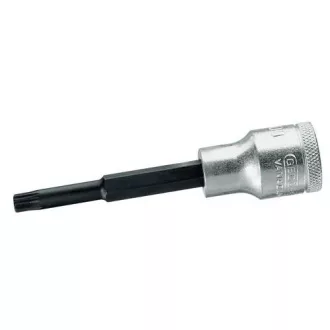   Gedore dugókulcs betét 1/2", hosszú XZN sokfogú M14 (INX 19 L 14-100)