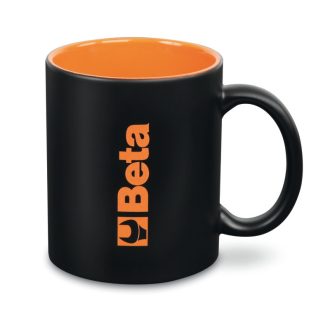   BETA9527T|9527T Fekete kerámia bögre lézergravírozott BETA logóval