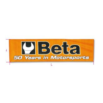 BETA 9559 | 9559 Egyoldalon nyomott reklámfelirat, 3x0,8 m