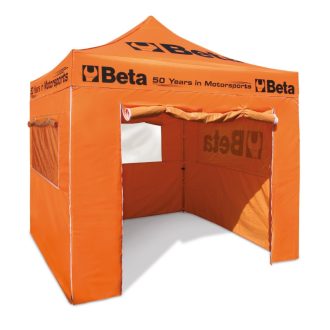 BETA9562|9562 Oldalponyvával zárható pavilon, 3 m x 3 m