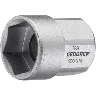   Gedore dugókulcs betét, rövid, 12 mm (19 SK 12) (Format katalógus)