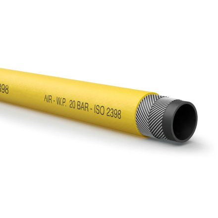 100176 | Homokfúvó géphez CLEMCO betáp levegő tömlő 39/25 mm - 25x7 mm 20 Bar
