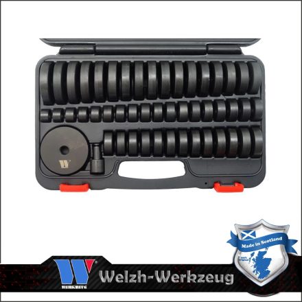 1013-1-WW | Szilent és csapágy szimering nyomótárcsa szerelő készlet 52 db-os