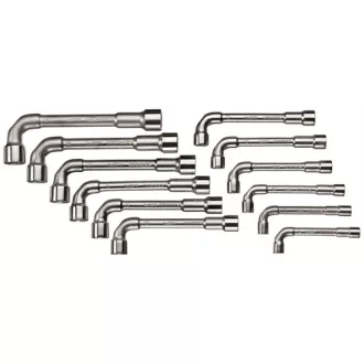   Gedore kétoldalas L dugókulcs készlet 12 részes 8-19 mm (25 PK-012)