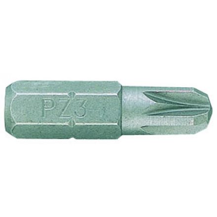 Pozi bithegy 1/4˝#2x25mm.        102502Z