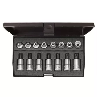   Gedore csavarhúzó készlet 3/8" 15 részes belső-külső TORX (ITX 30 TX-015)