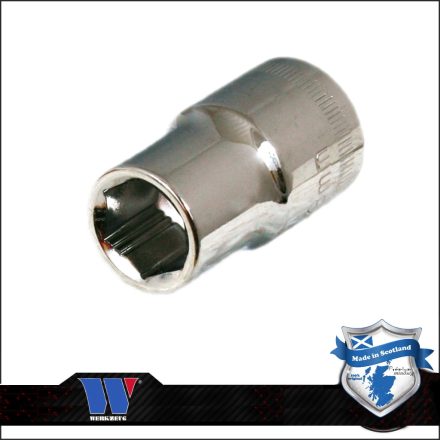 1063-6-WW | Lok-Typ Dugókulcs - crowafej 1/2" 13 mm 6 lap normál - Welzh