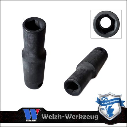 1094-1-WW | Lok-Typ Légkulcsfej - gépifej 3/8"  8 mm 6 lap hosszú - Welzh
