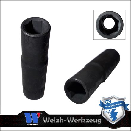 1094-3-WW | Lok-Typ Légkulcsfej - gépifej 3/8" 10 mm 6 lap hosszú - Welzh