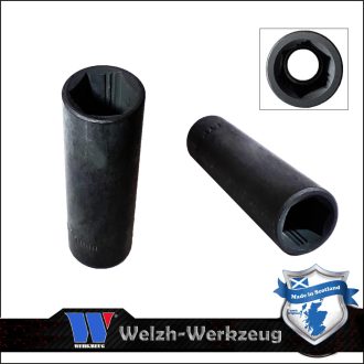   1094-8-WW | Lok-Typ Légkulcsfej - gépifej 3/8" 14 mm 6 lap hosszú - Welzh