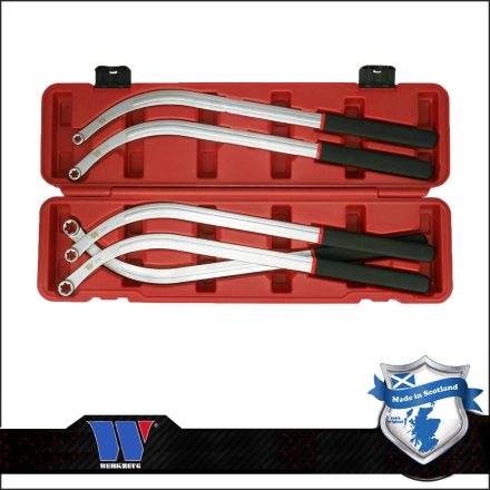 1100-WW | Ékszíjszerelő készlet hajlított hosszú 5 db E-torx kulcs E10-12-14-16-18