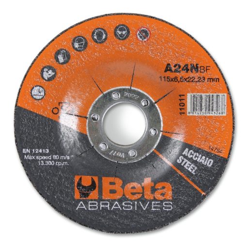 BETA 11011 230X6,5 | BETA 11011 230X6,5 VÁGÓKORONG FÉMHEZ