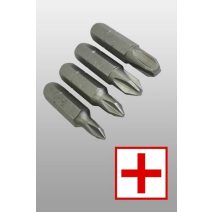 1/4" Kereszt PH Bit