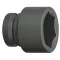 Gedore gépi dugókulcs betét 1", hatszög, 42 mm (K 22 42)