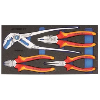   Gedore VDE fogókészlet Check-Tool modulban (1500 CT1-VDE 142)