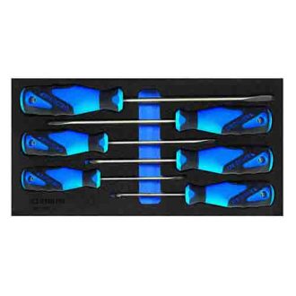 Gedore csavarhúzók Check-Tool modulban (1500 CT1-2150 PZ)