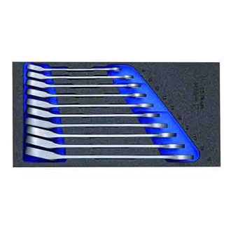   Gedore racsnis csillag-villáskulcs készlet, átkapcsolható, Check-Tool modulban (1500 CT1-7 UR)