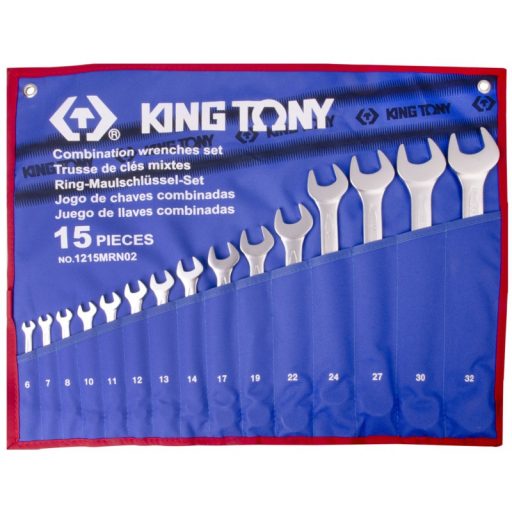 15 részes csillag-villáskulcs készlet 6-32mm 1215MRN02