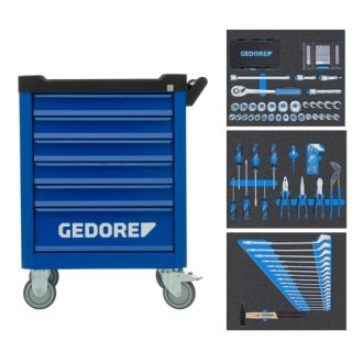Gedore szerszámkocsi szerszámokkal WSL-M- TS-172