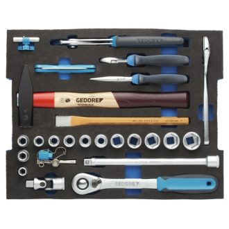   Gedore kisiparos szerszámkészlet 2/2 L-BOXX 136 modulban, 26 részes (1100 CT2-01)