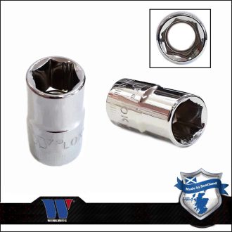   1233-4-WW | Lok-Typ Dugókulcs - crowafej 3/8" 11 mm 6 lap alacsony - Welzh