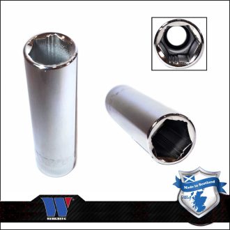   1234-6-WW | Lok-Typ Dugókulcs - crowafej 3/8" 13 mm 6 lap hosszú - Welzh