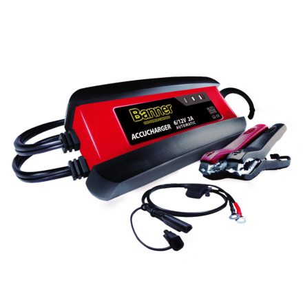 1240000020 | Akkumulátor töltő 06/12V - 2A IP54 - Banner 2A