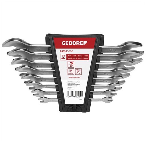 GedoreRed villáskulcs készlet 6-22 mm 8 részes R05105008