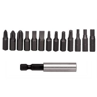   GedoreRed csavarhúzóhegy készlet lapos+PH+TX+tartó 1/4" 14 részes R33005014