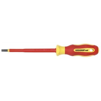   R39102514 | GedoreRed VDE csavarhúzó lapos 2.5 mm 0.4x75mm 1000V-ig szigetelt R39102514