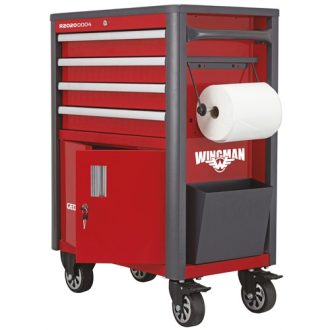 GedoreRed szerszámkocsi WINGMAN 4 fiókos üres R20200004