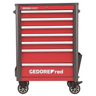 GedoreRed szerszámkocsi WINGMAN 7 fiókos üres R20200007