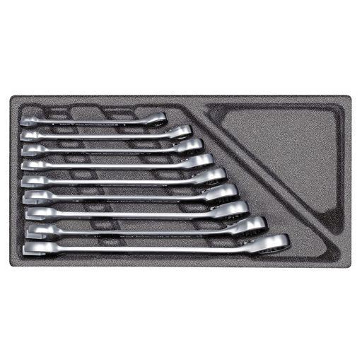 GedoreRed racsnis csillag-villáskulcs készlet modulban 8-19 mm 9 részes R22150002