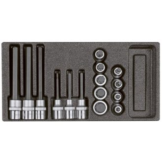   GedoreRed dugókulcs készlet modulban IMBUSZ 5-17 mm 15 részes R22150011