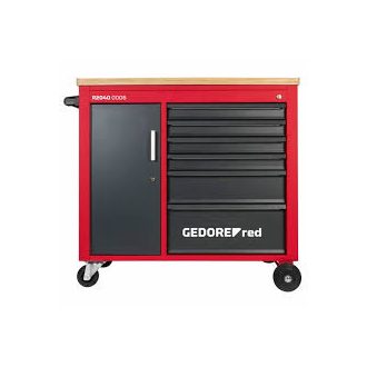   GedoreRed szerszámkocsisatupad MECHANIK 6 fiókos + szekrény üres R20400006