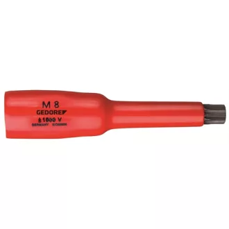   Gedore vde dugókulcs betét 3/8" XZN M12 (VDE INX 30 12)