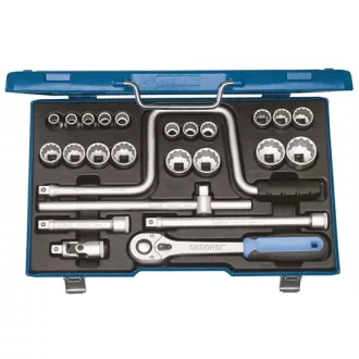   Gedore dugókulcs készlet 1/2", 25 részes 10-32 mm (D 19 TMU-10)