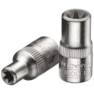   Gedore torx dugókulcs betét 1/4" külső TORX E4 (TX 20 E4)