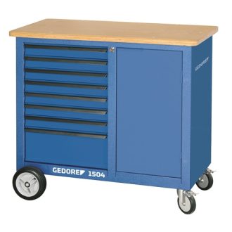 Gedore guruló munkapad 8 fiókkal (1504 0701)